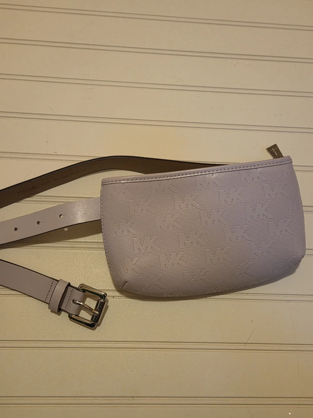 Michael Kors Lavender MK Monogram Belt Bag
